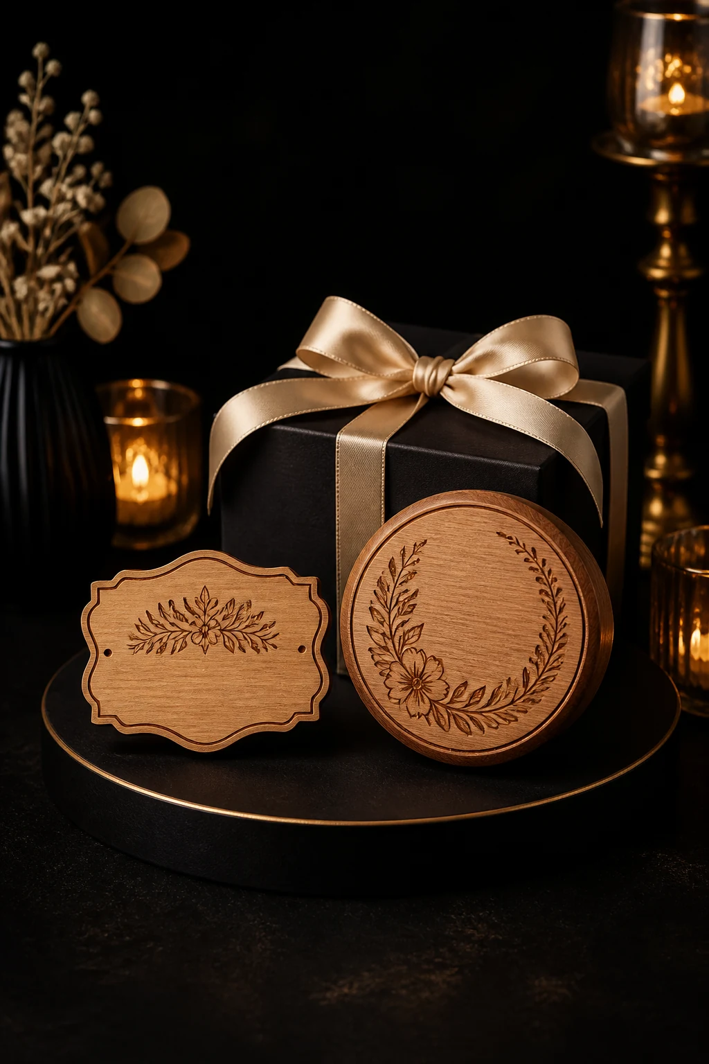 Cadeaux et objets personnalisés en bois gravés et découpés au laser